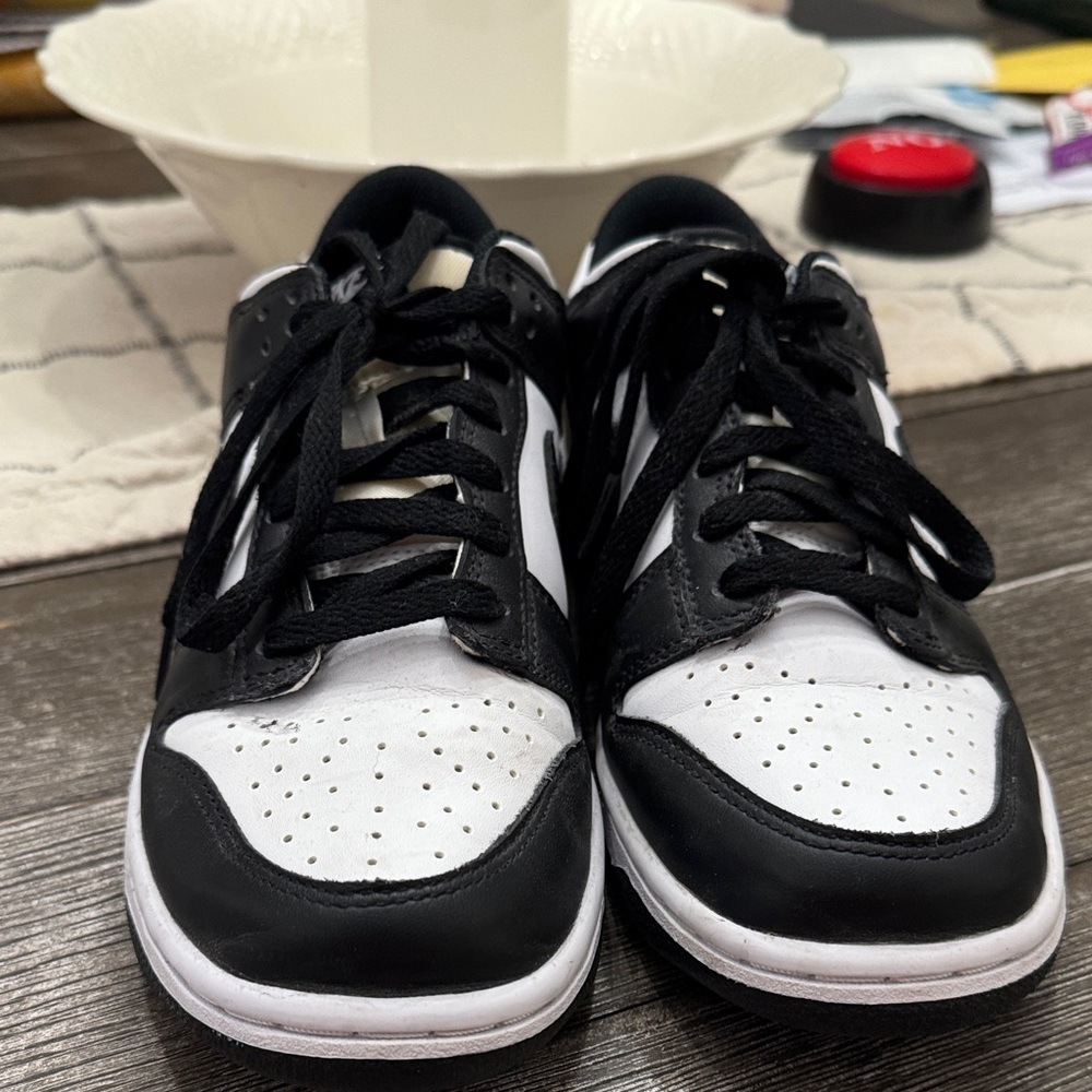 Black and White Sneakers